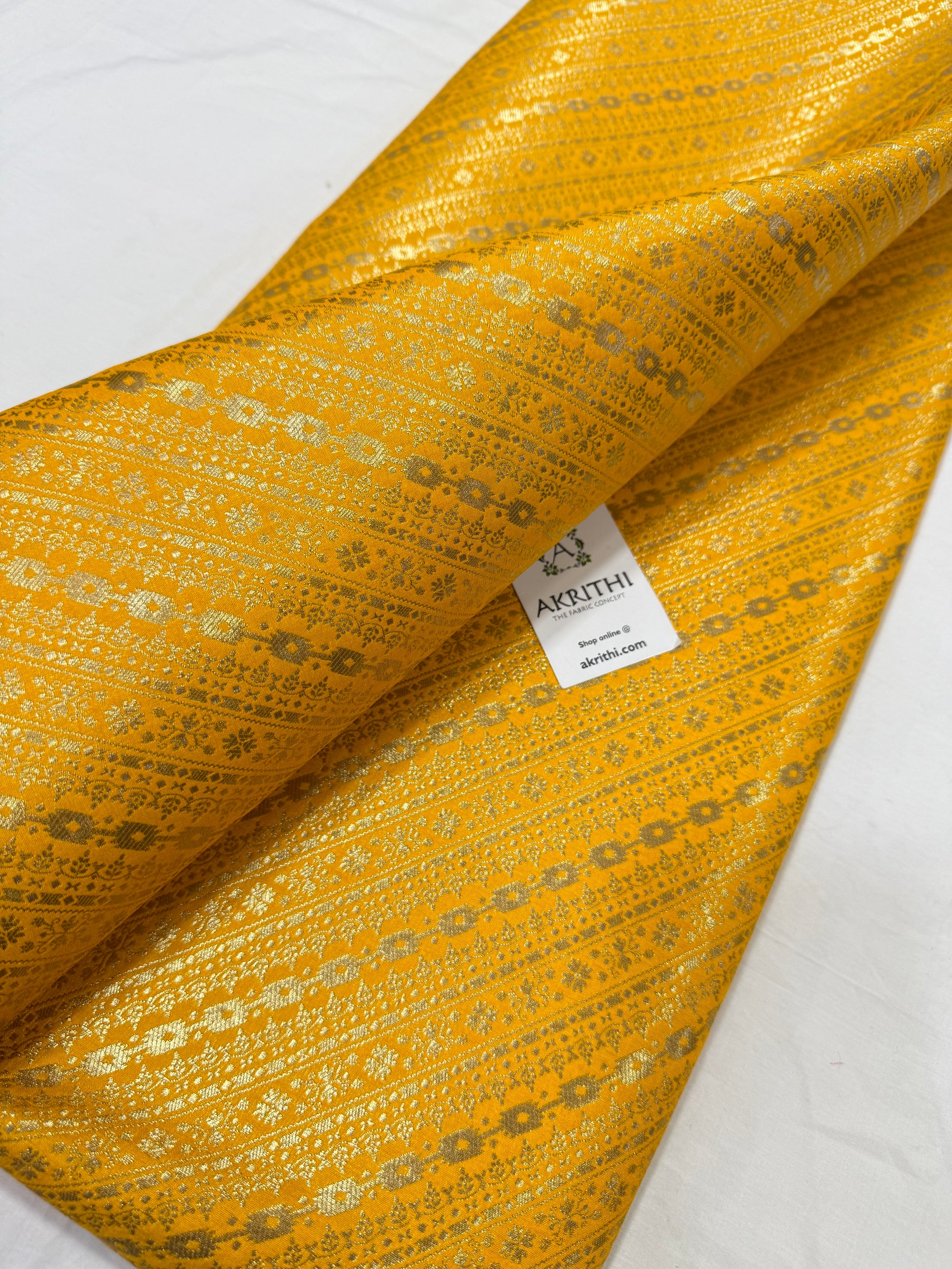 Pure Banarasi brocade fabric