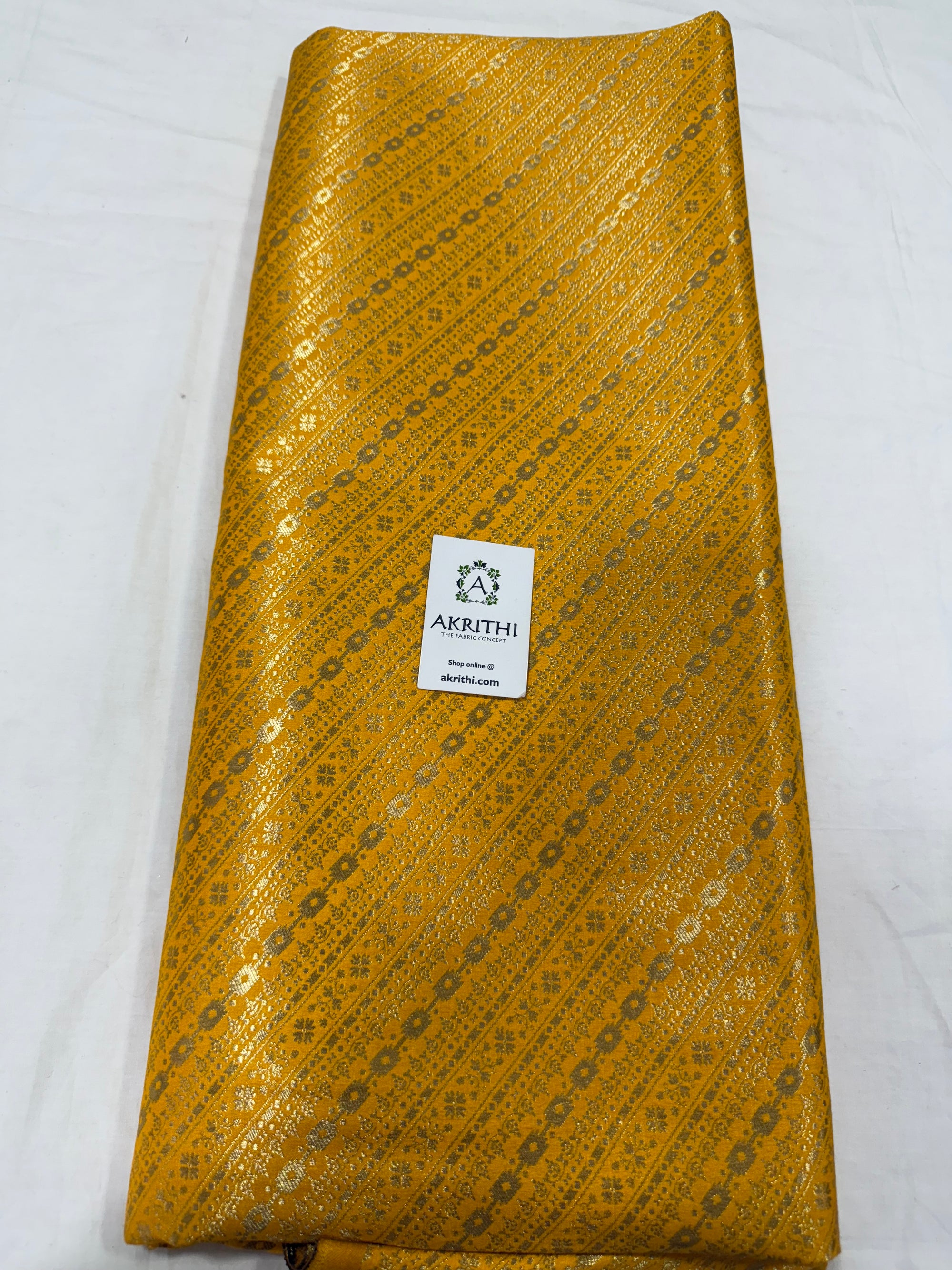 Pure Banarasi brocade fabric