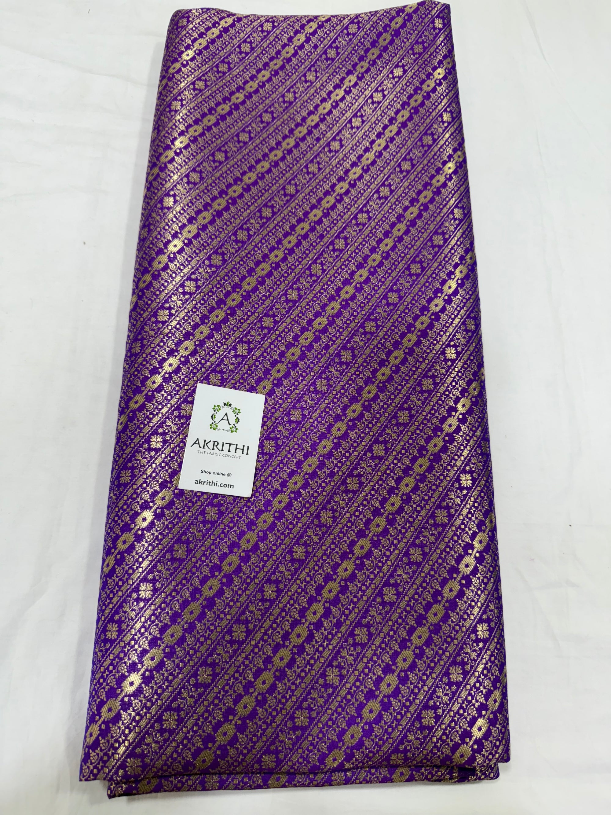 Pure Banarasi brocade fabric