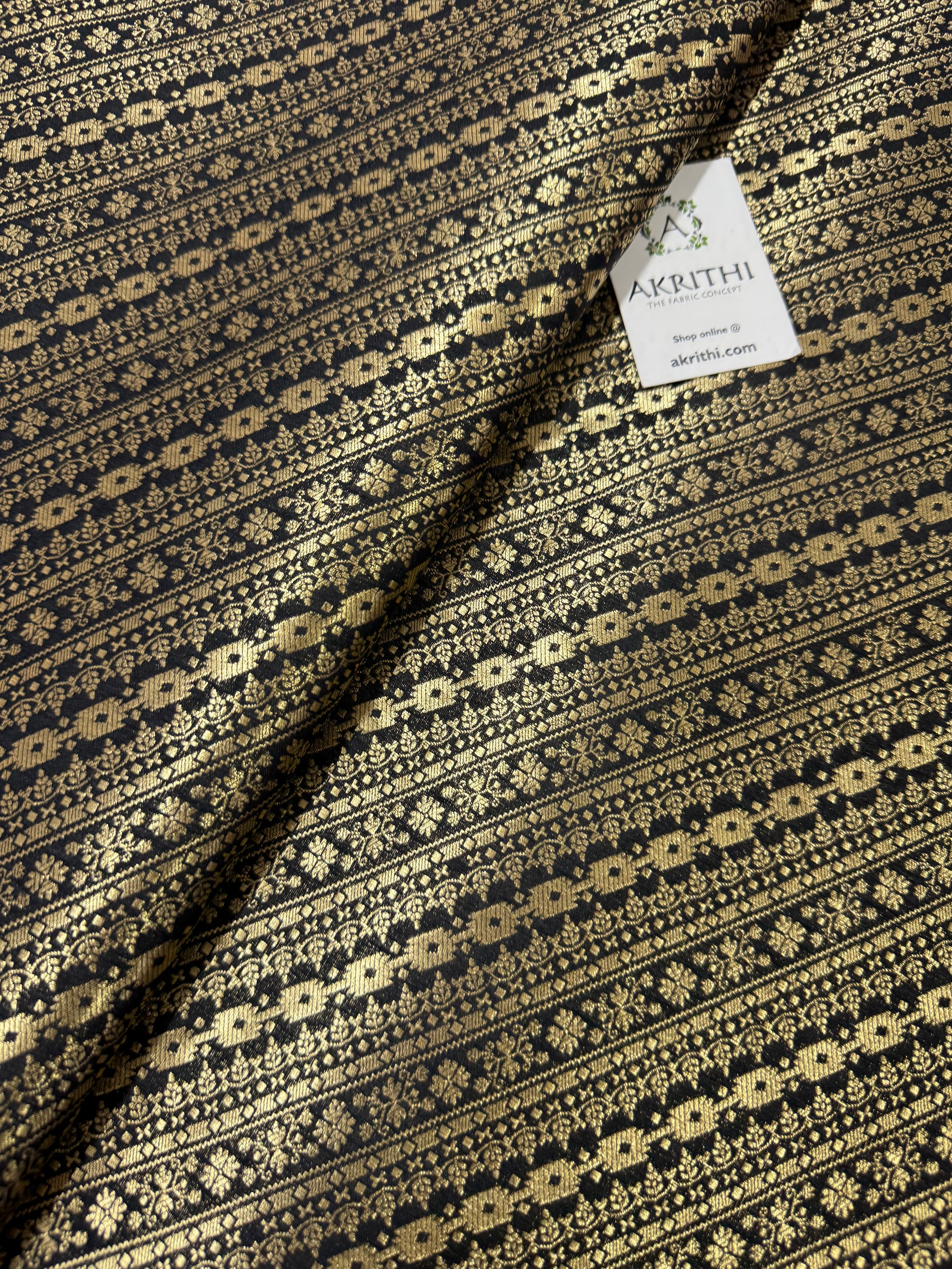 Pure Banarasi brocade fabric