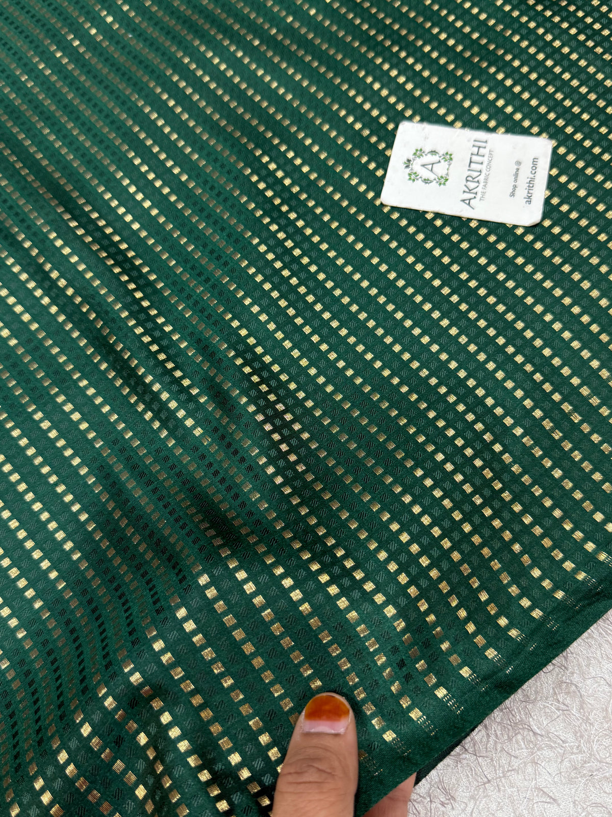 Pure Banarasi brocade fabric