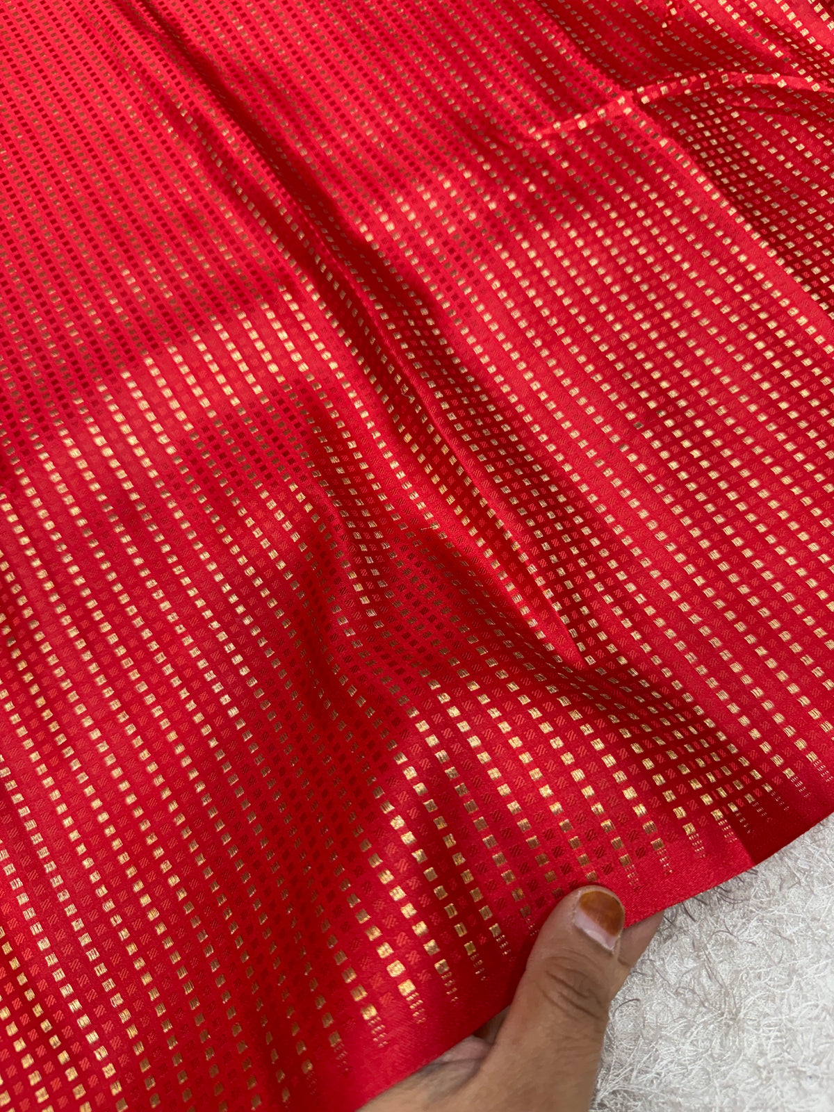 Pure Banarasi brocade fabric