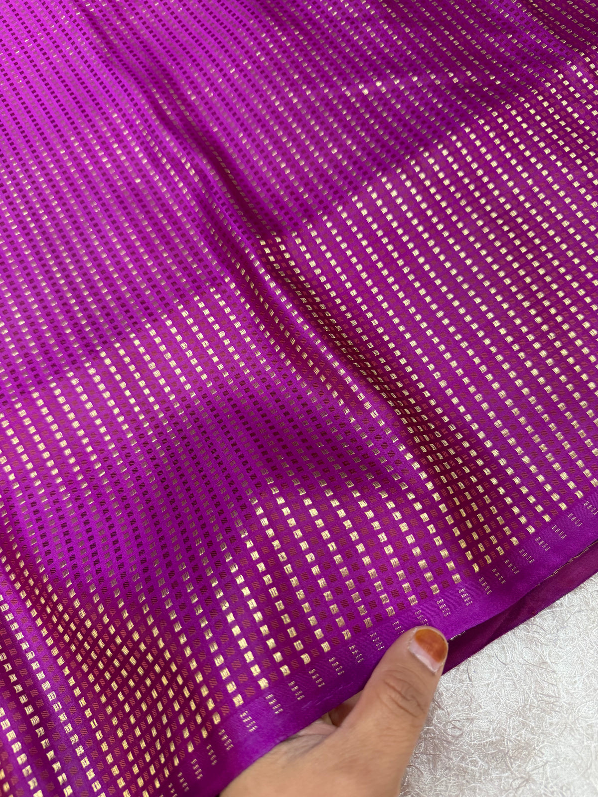 Pure Banarasi brocade fabric