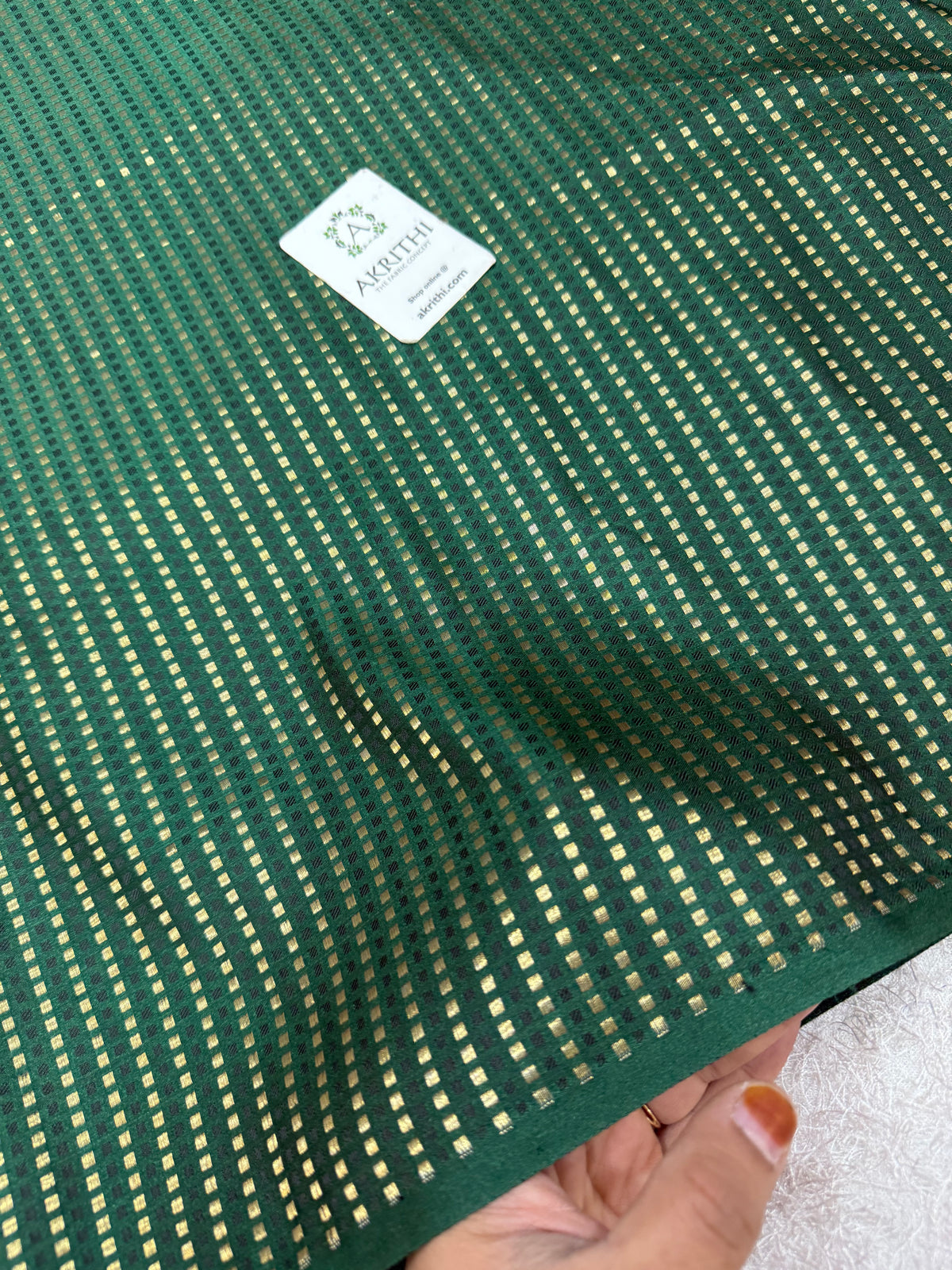 Pure Banarasi brocade fabric