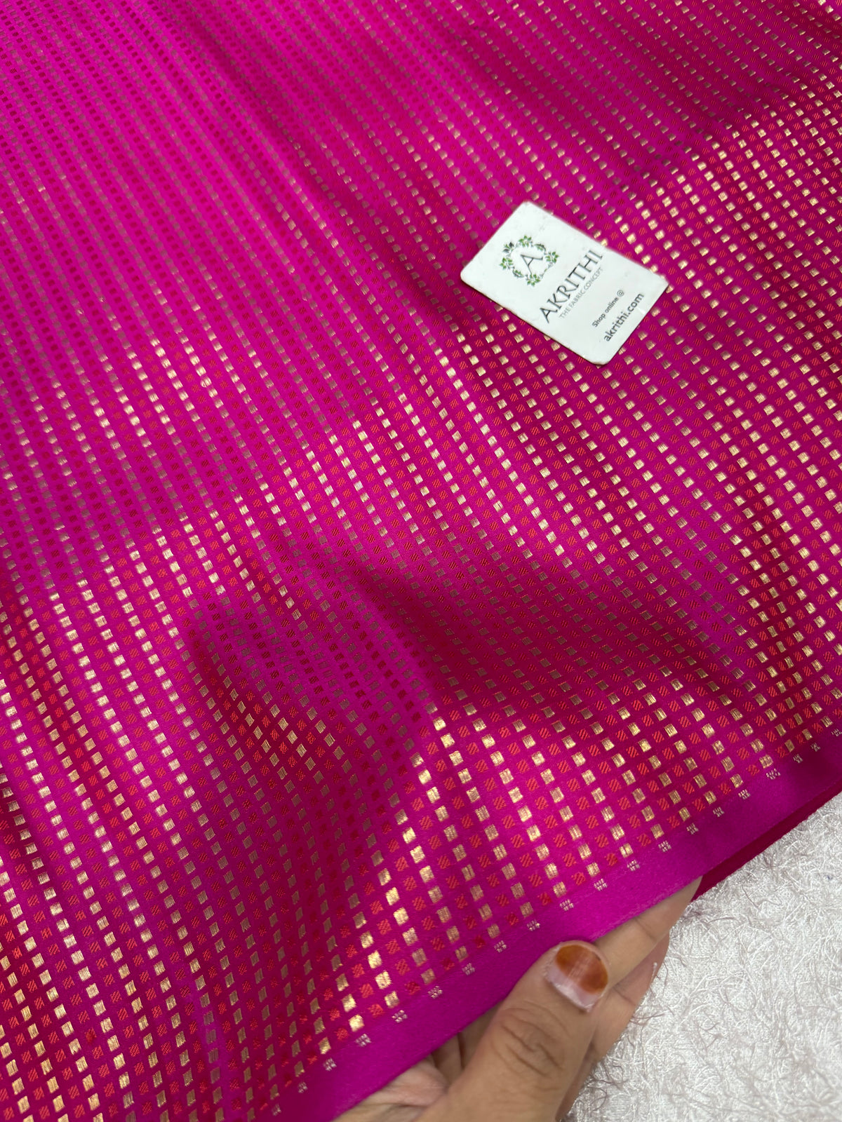 Pure Banarasi brocade fabric