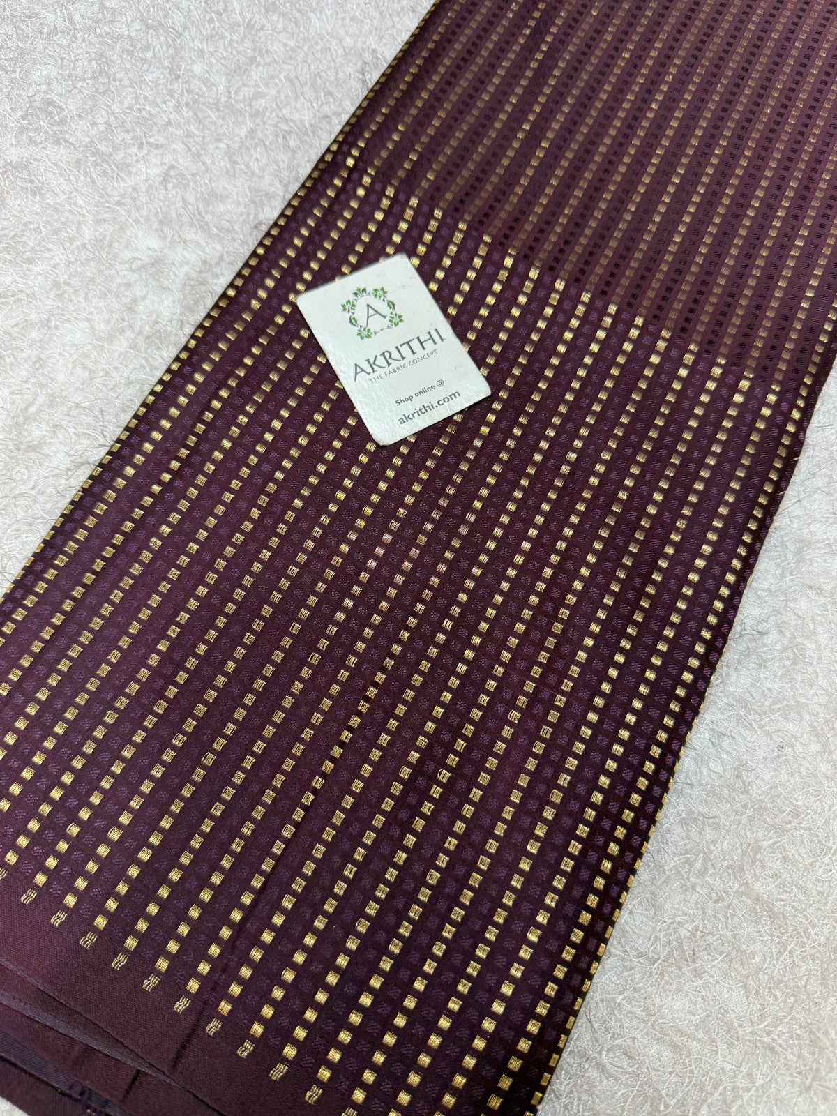 Pure Banarasi brocade fabric