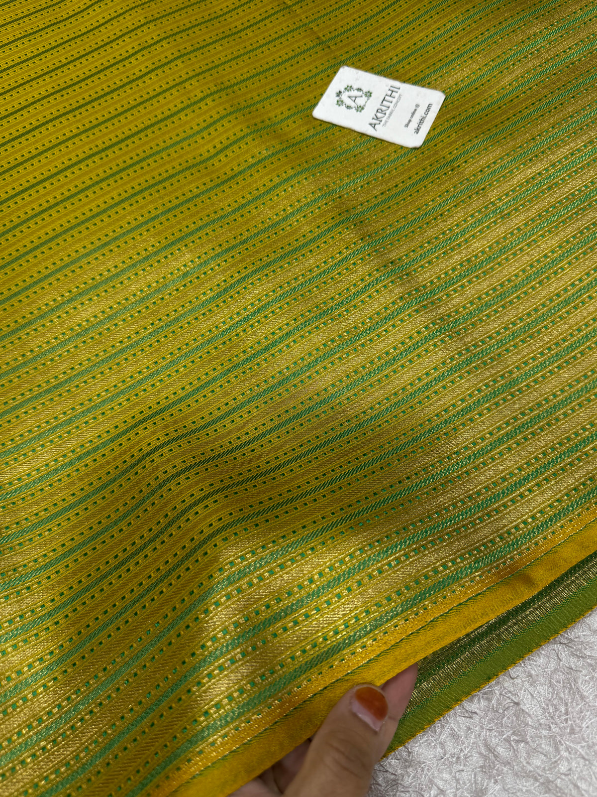 Pure Banarasi brocade fabric