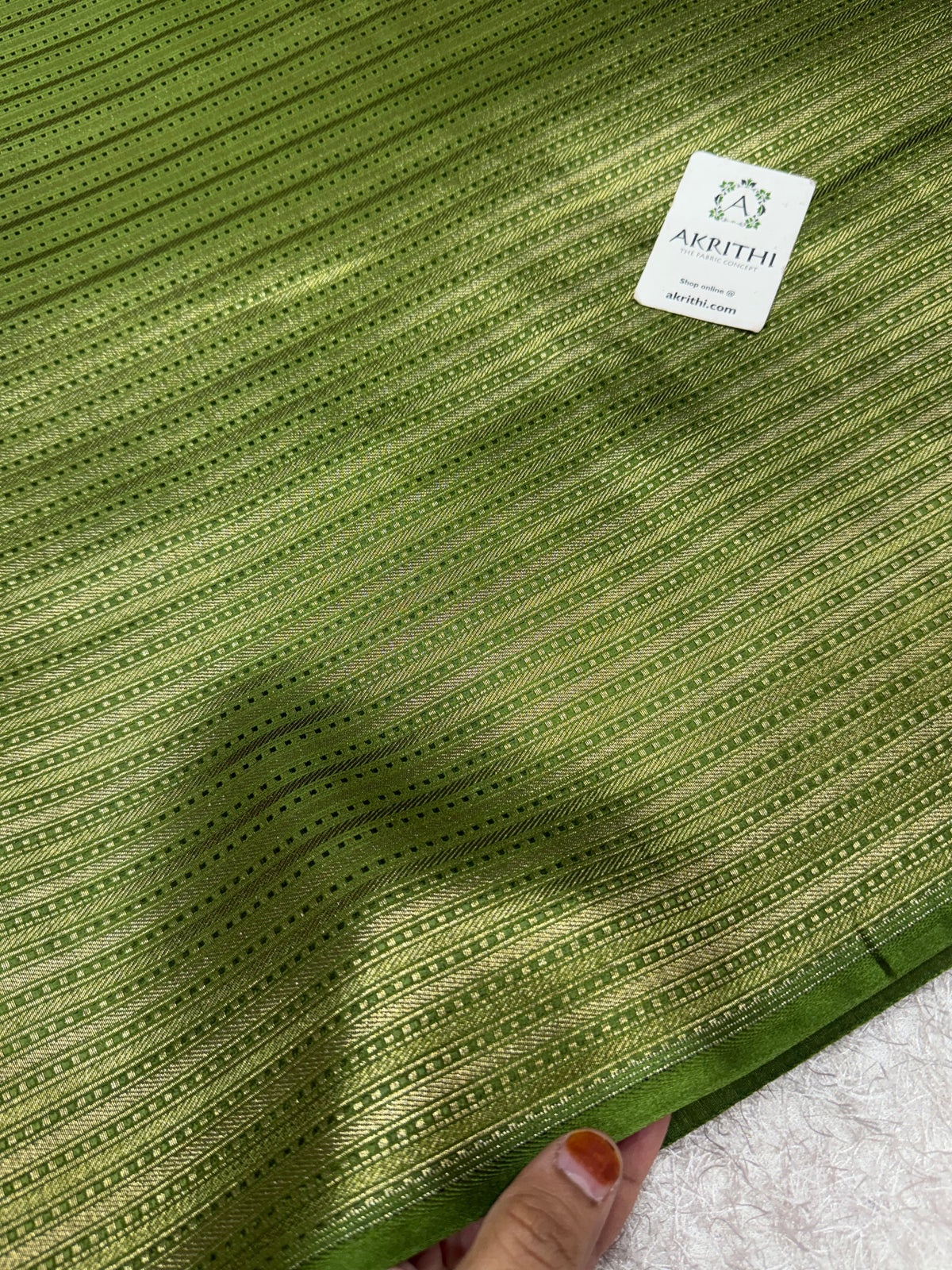 Pure Banarasi brocade fabric