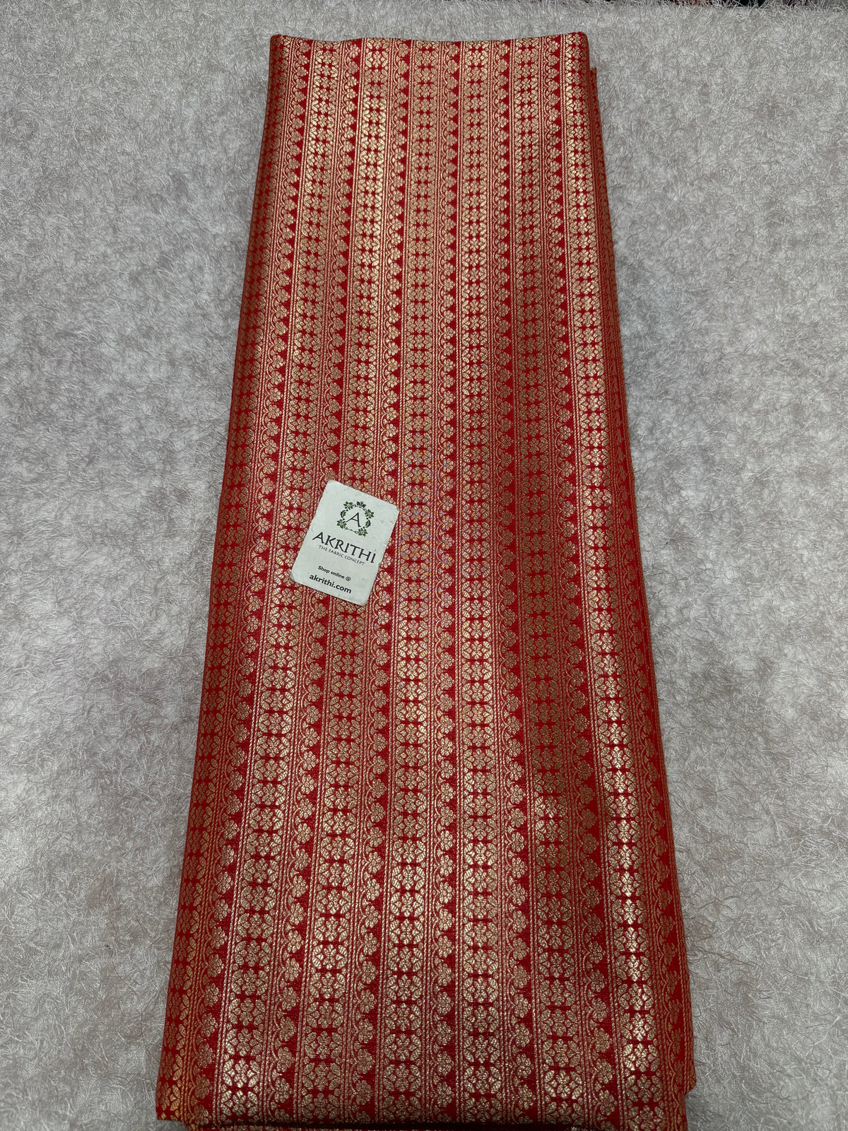 Pure Banarasi brocade fabric