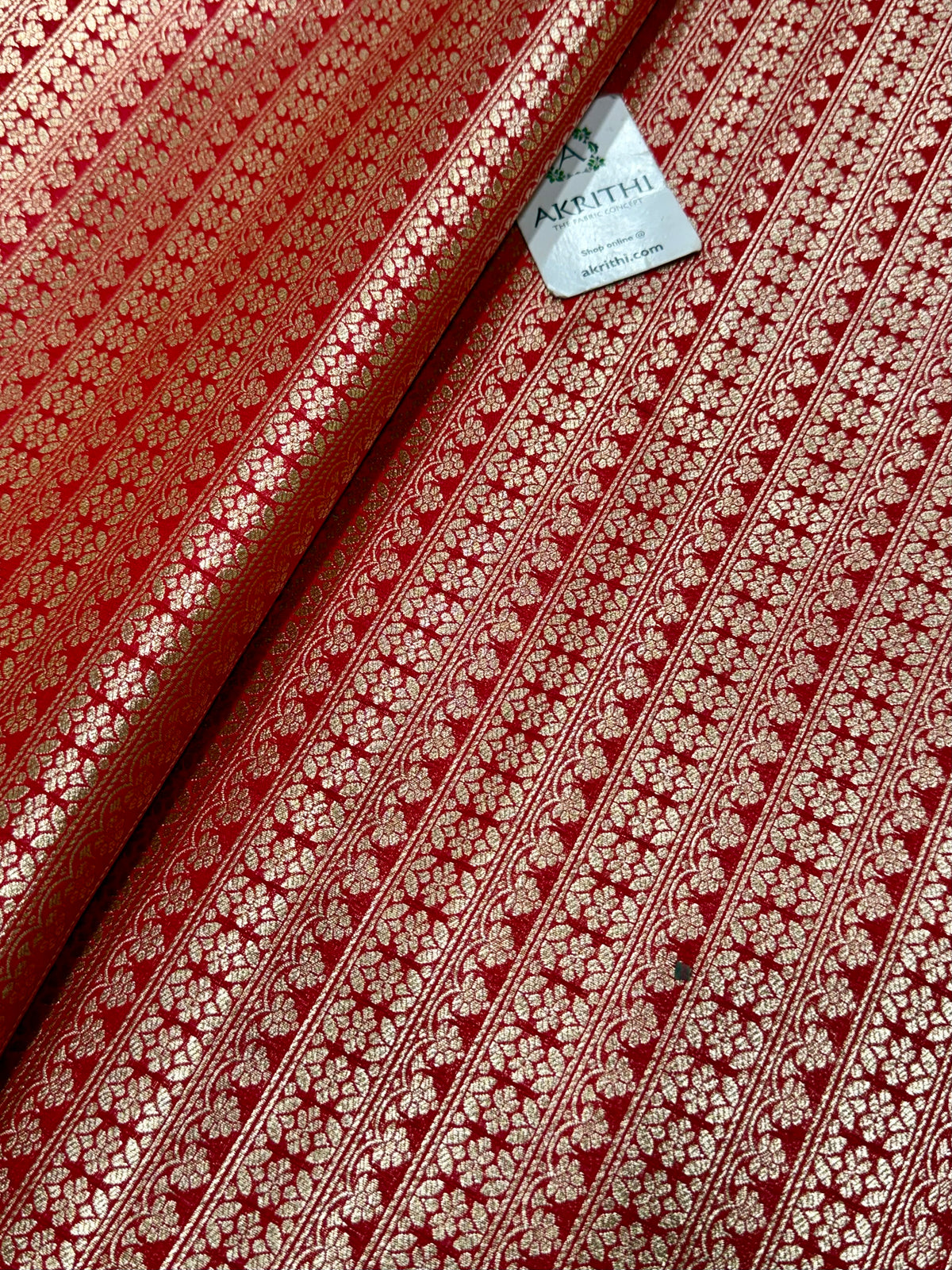 Pure Banarasi brocade fabric