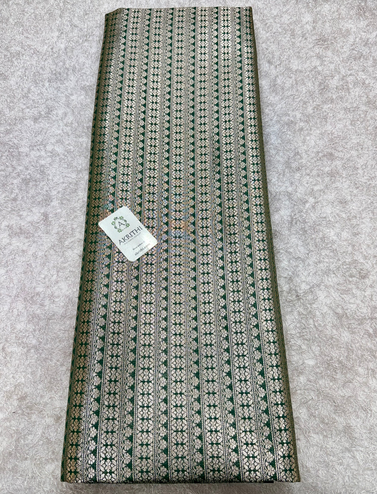 Pure Banarasi brocade fabric