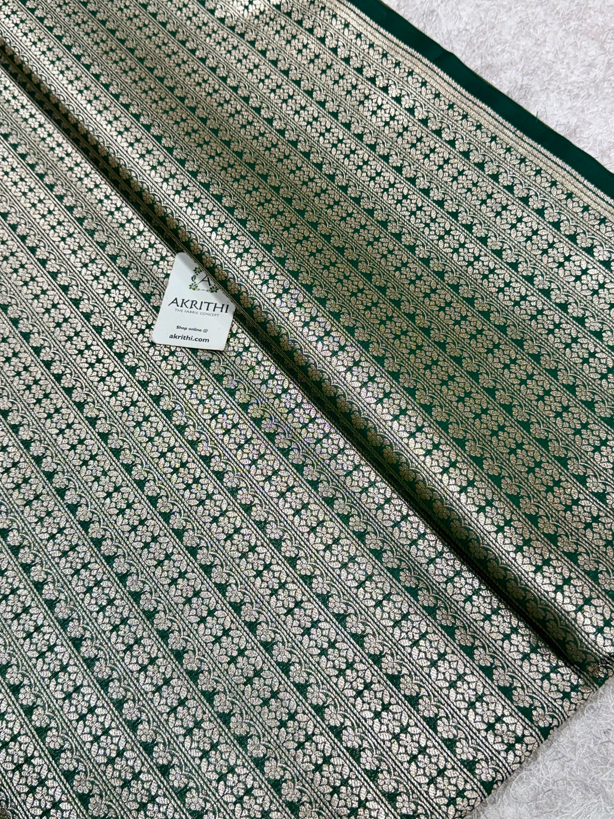 Pure Banarasi brocade fabric