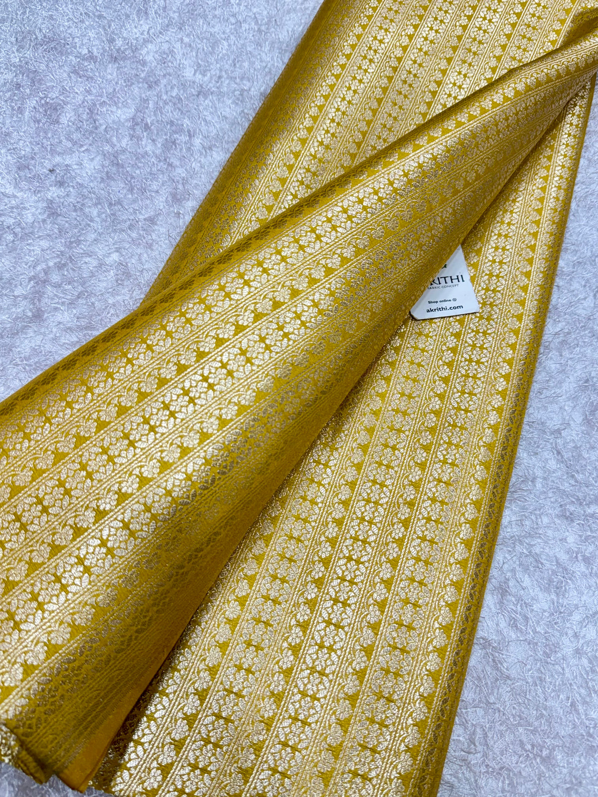 Pure Banarasi brocade fabric