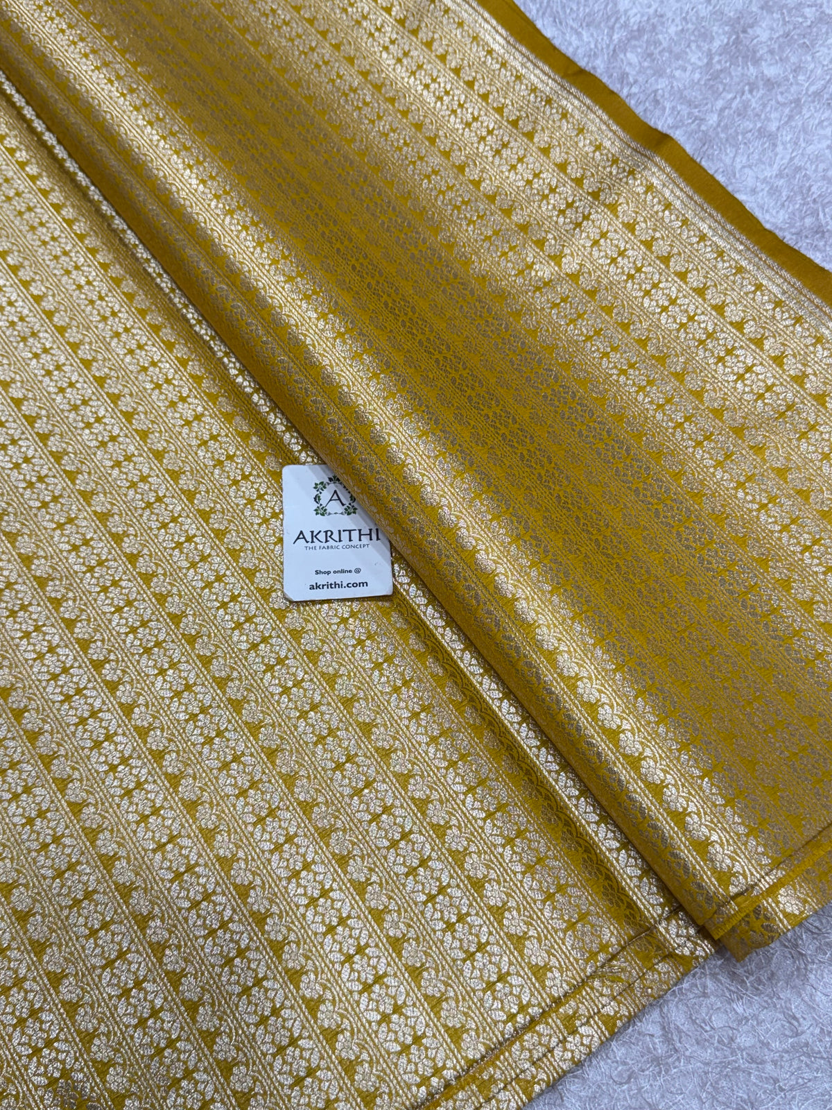 Pure Banarasi brocade fabric