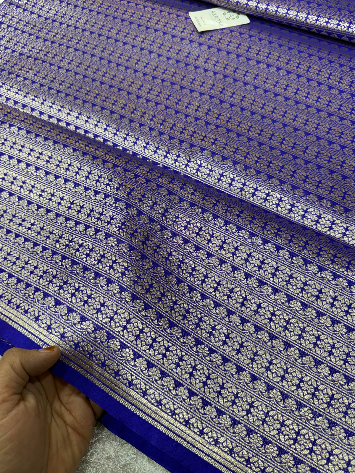 Pure Banarasi brocade fabric