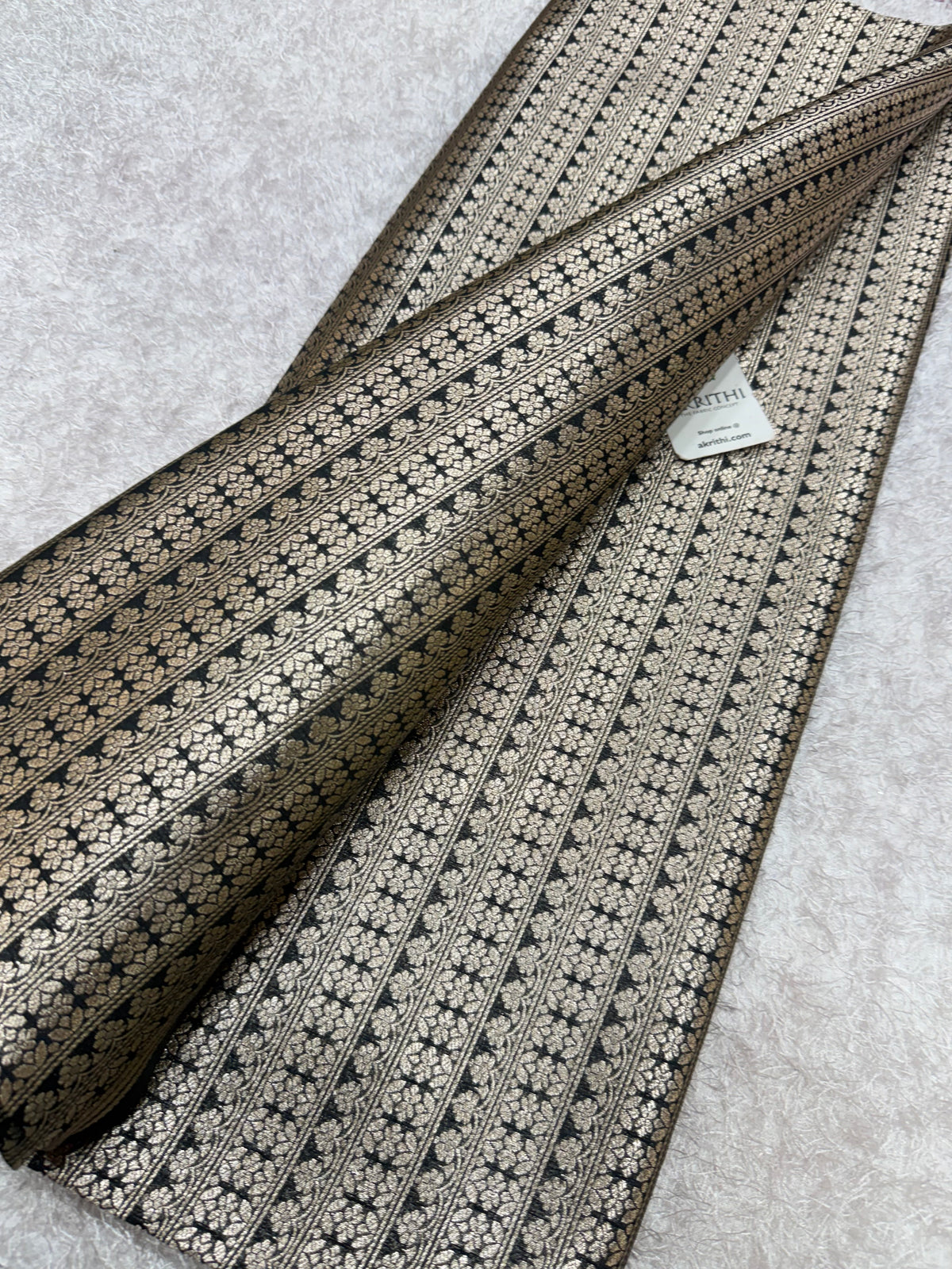 Pure Banarasi brocade fabric
