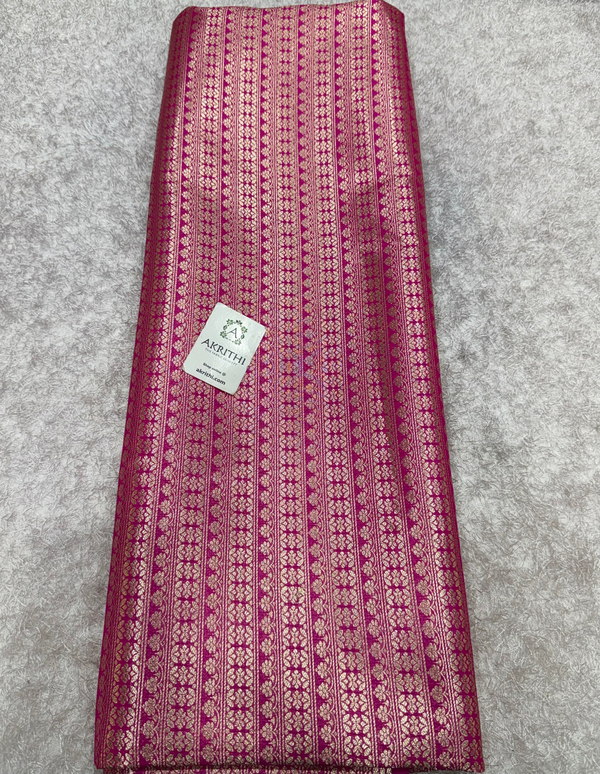 Pure Banarasi brocade fabric