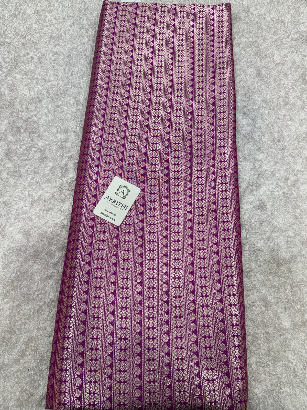 Pure Banarasi brocade fabric