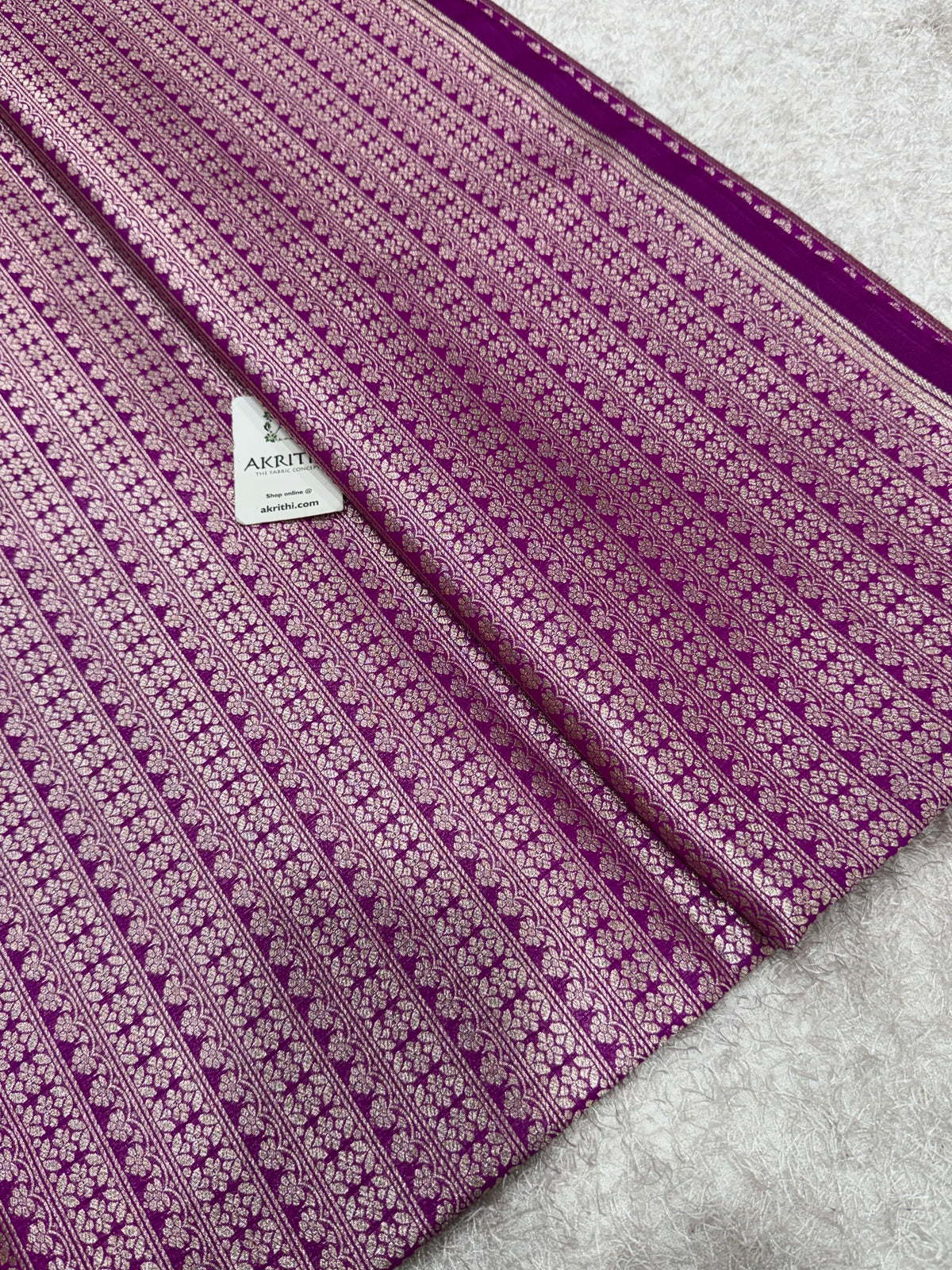 Pure Banarasi brocade fabric