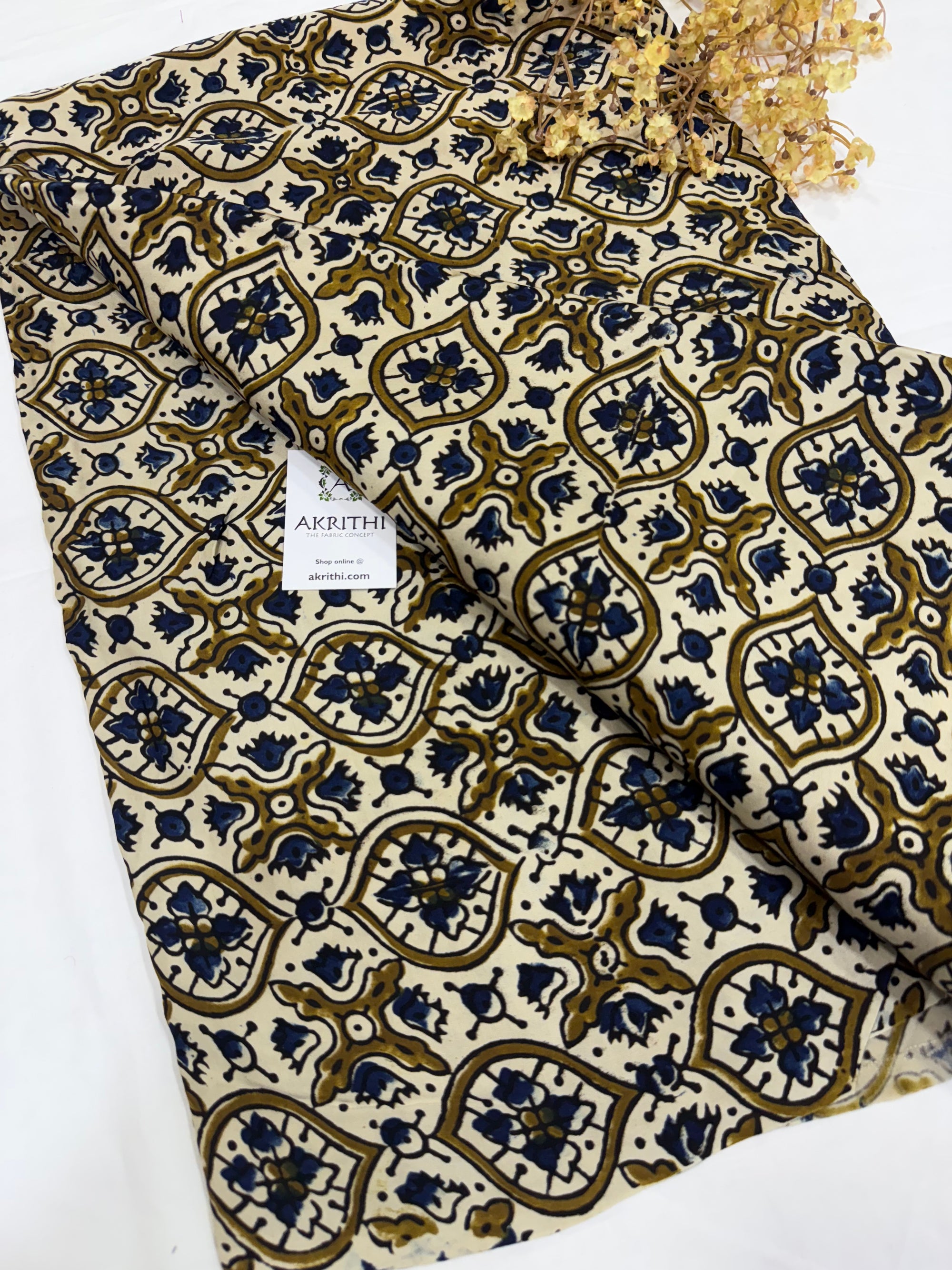 Ajrakh pure modal fabric