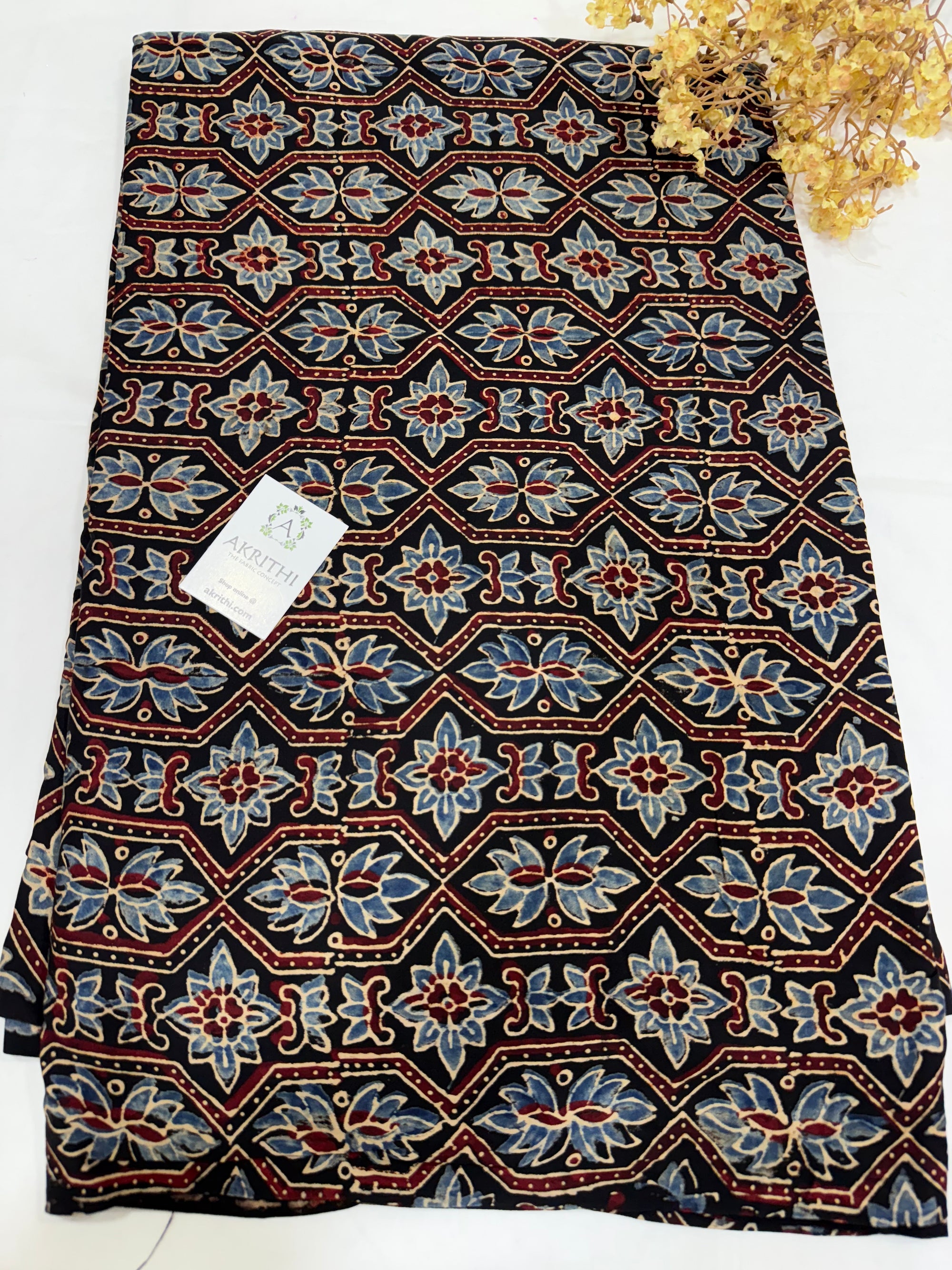 Ajrakh pure modal fabric