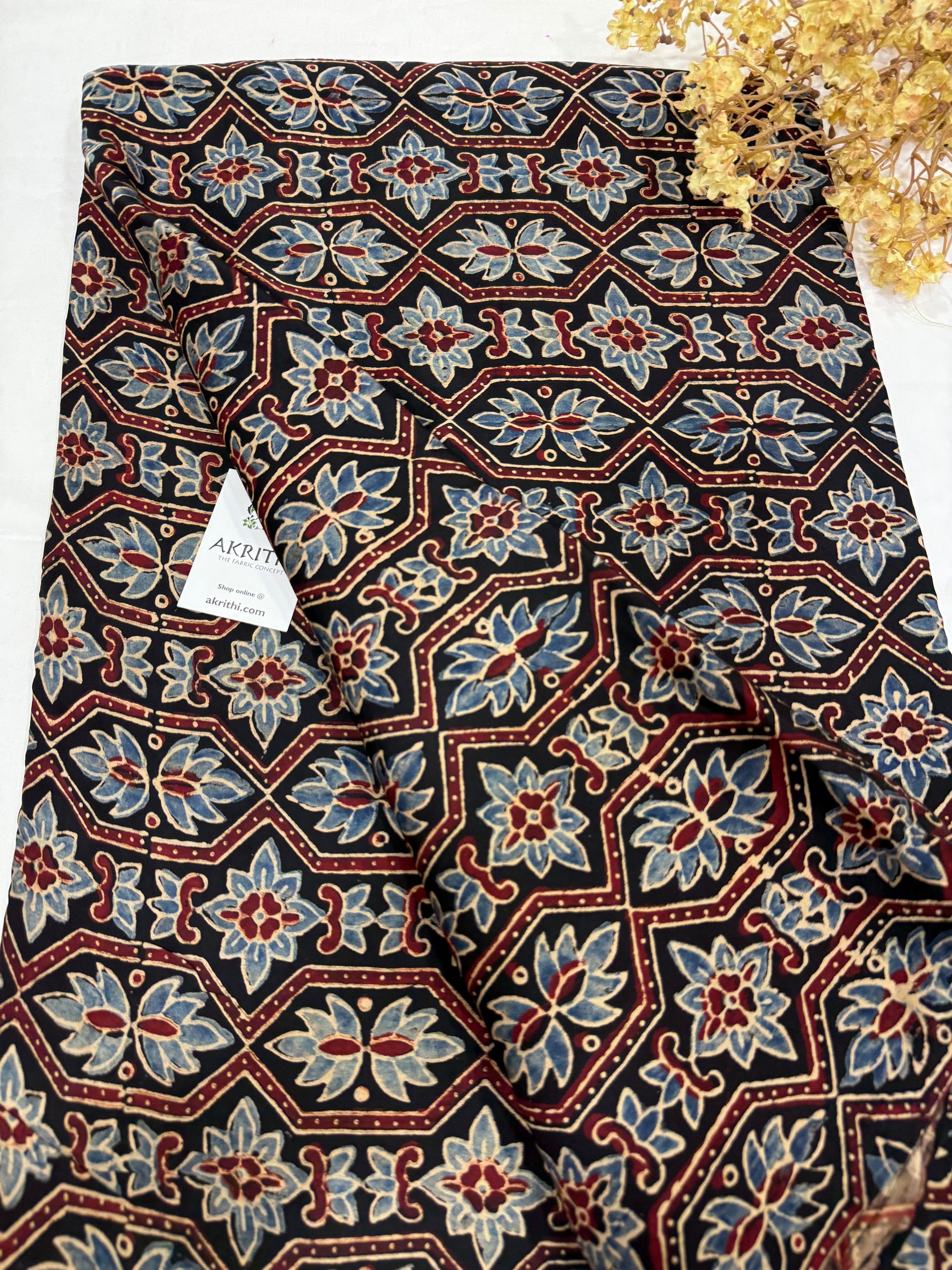 Ajrakh pure modal fabric
