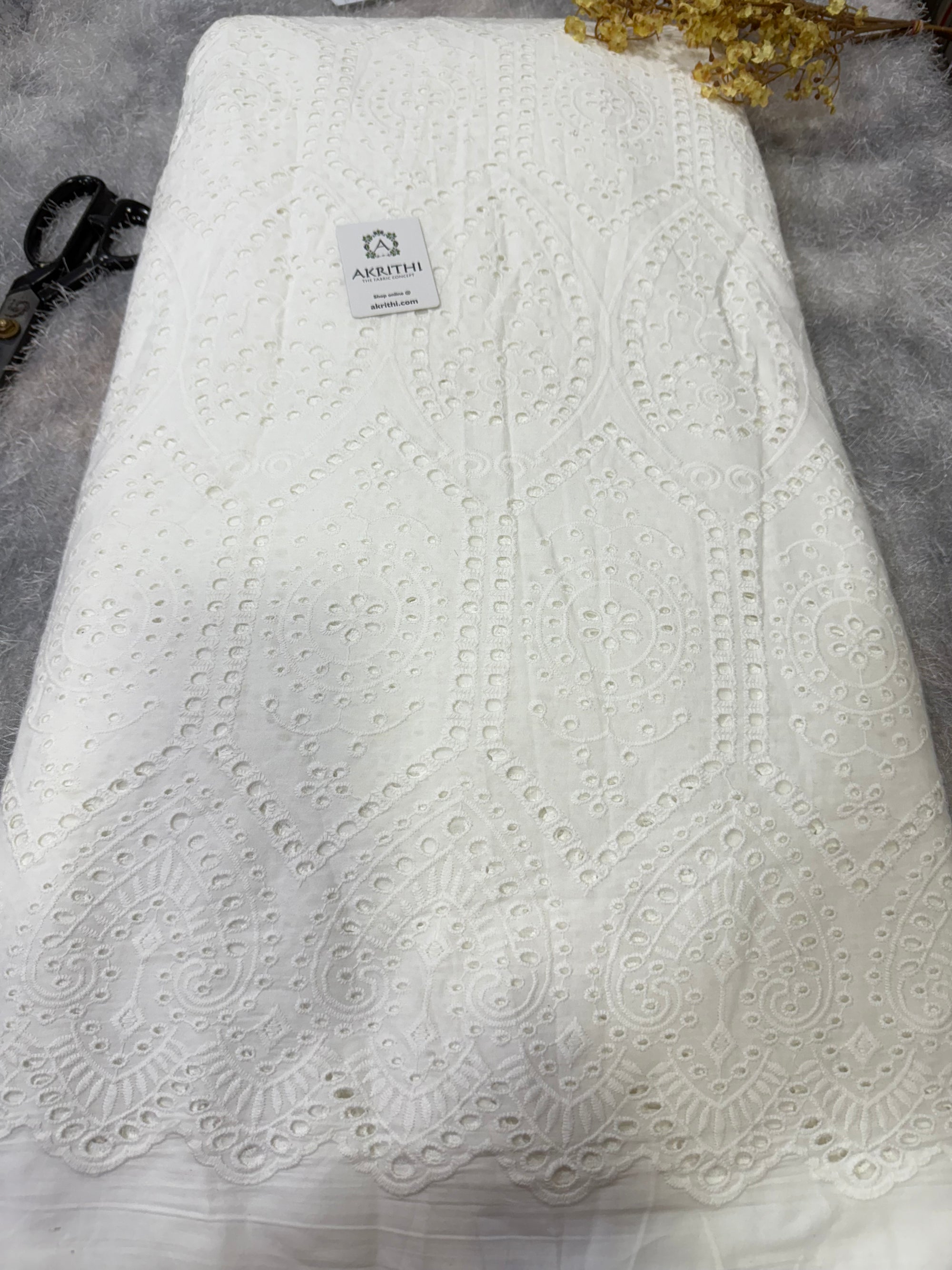 Dyeable Hakoba pure cotton fabric
