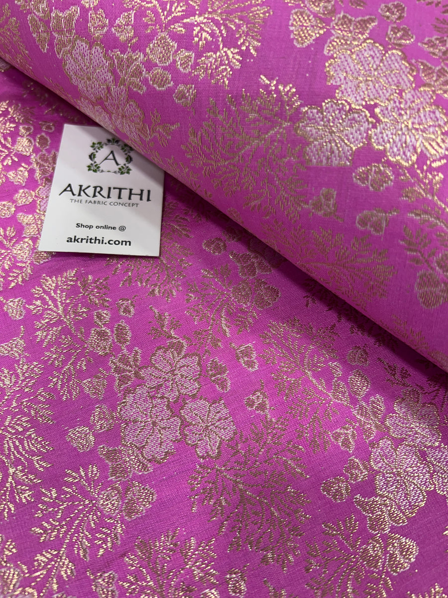 Banarasi brocade fabric