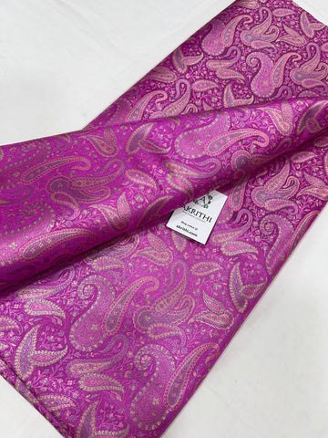 Pure Banarasi brocade fabric