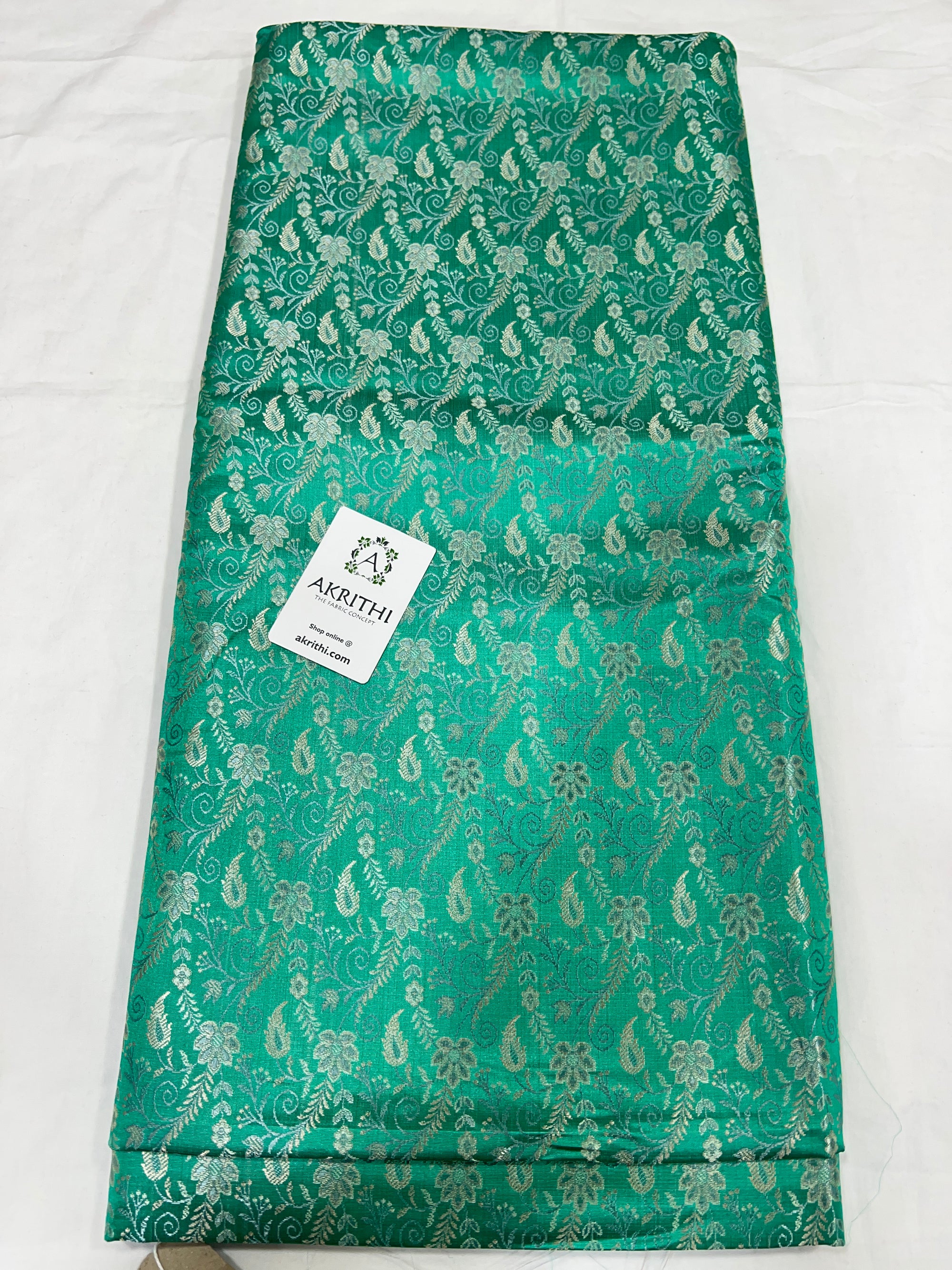 Pure Banarasi brocade fabric