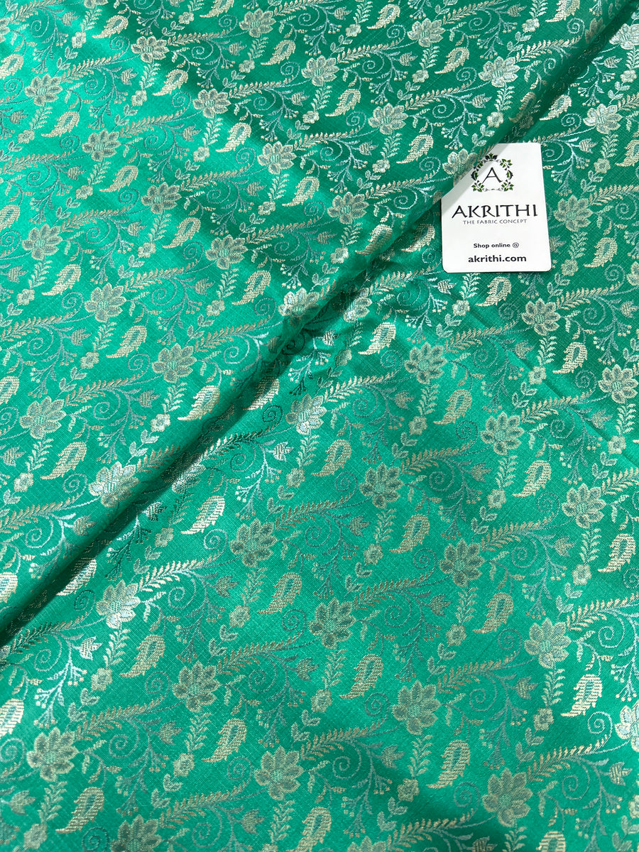 Pure Banarasi brocade fabric