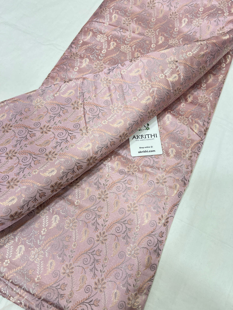 Pure Banarasi brocade fabric