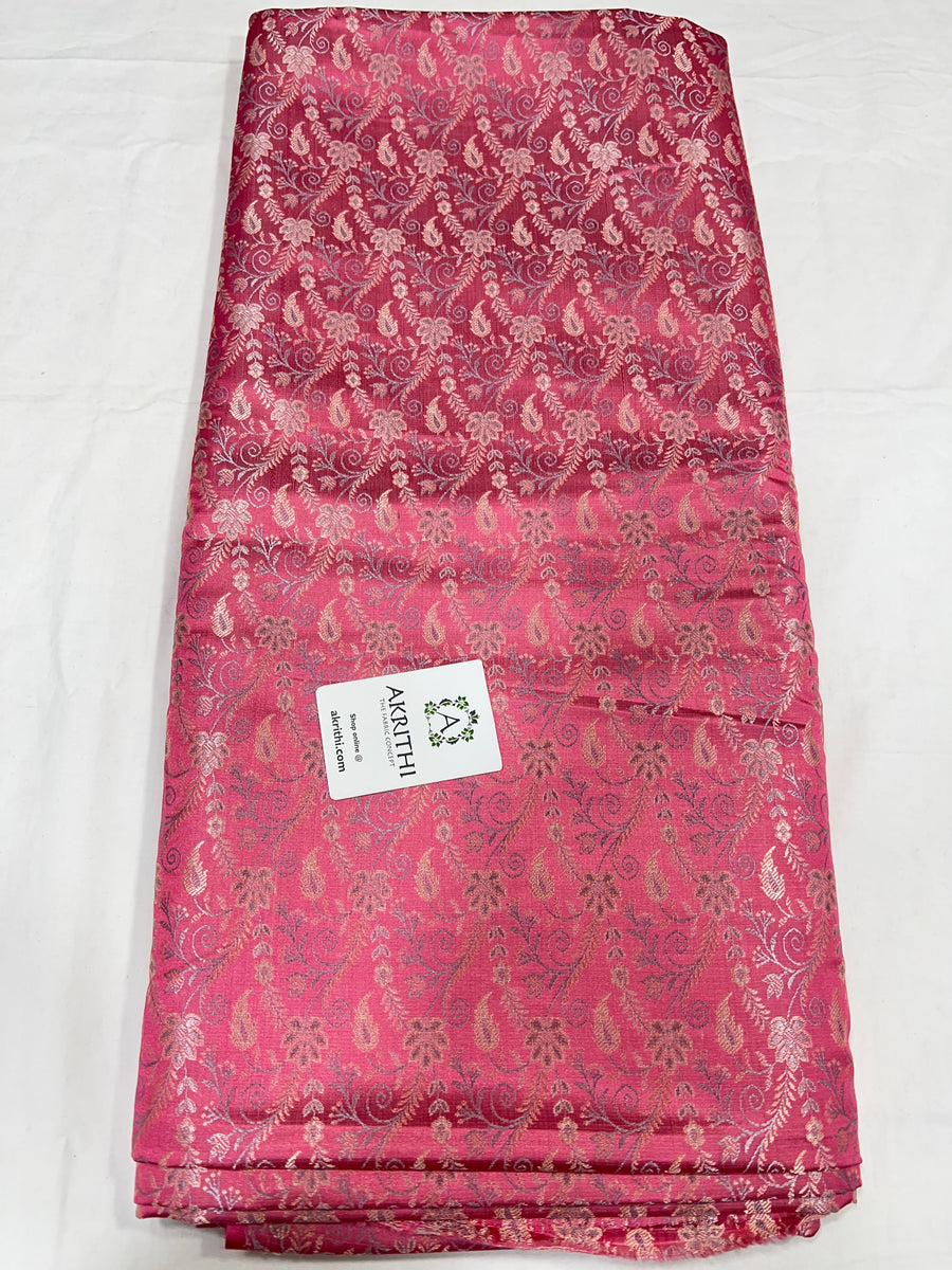 Pure Banarasi brocade fabric