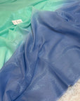 Pure silk chiffon lurex saree