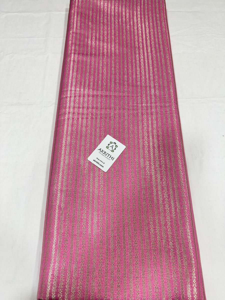 Pure Banarasi brocade fabric