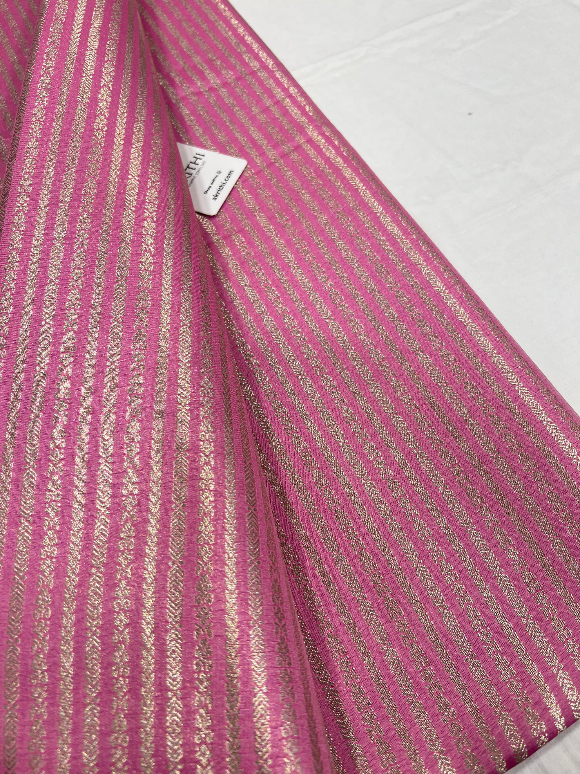 Pure Banarasi brocade fabric