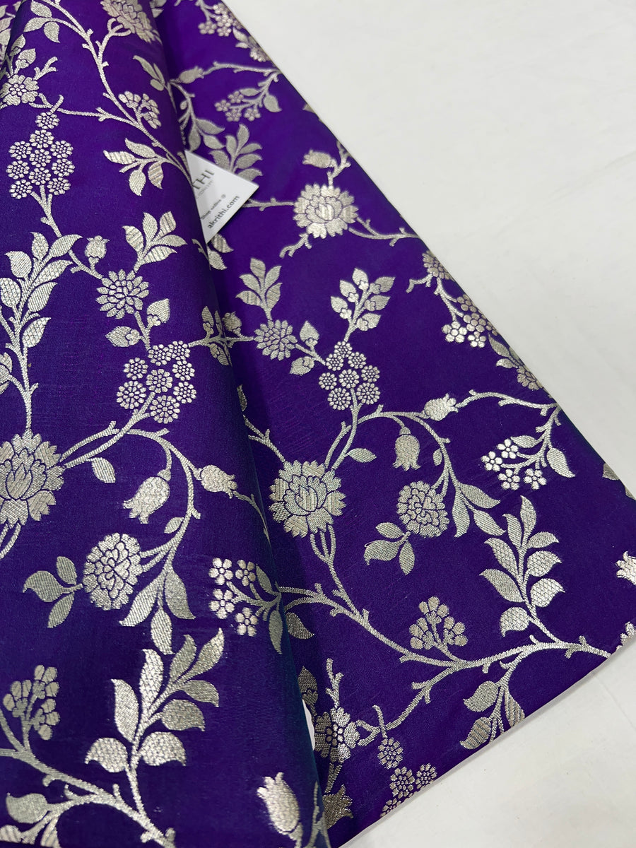 Handloom Banarasi brocade fabric