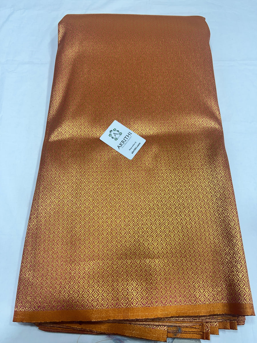 Pure Banarasi brocade fabric