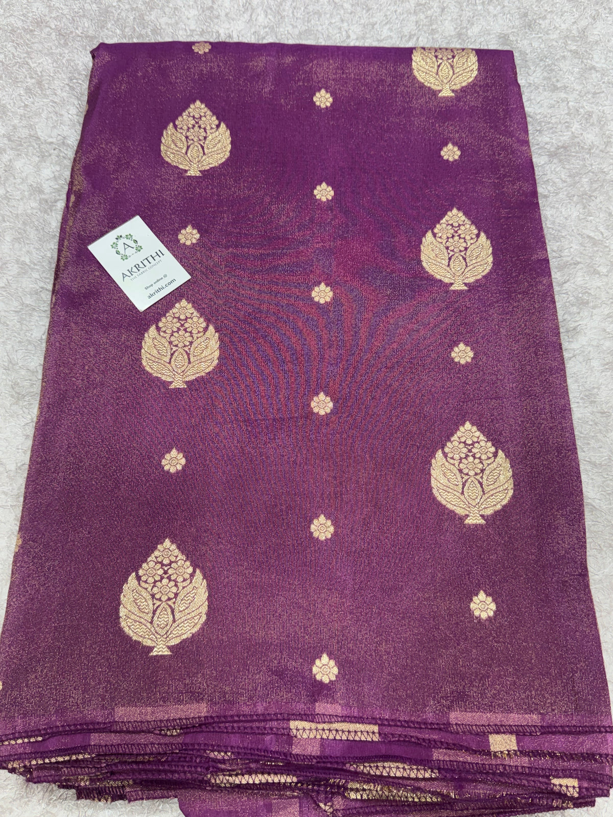 Pure tissue jacquard Butti fabric
