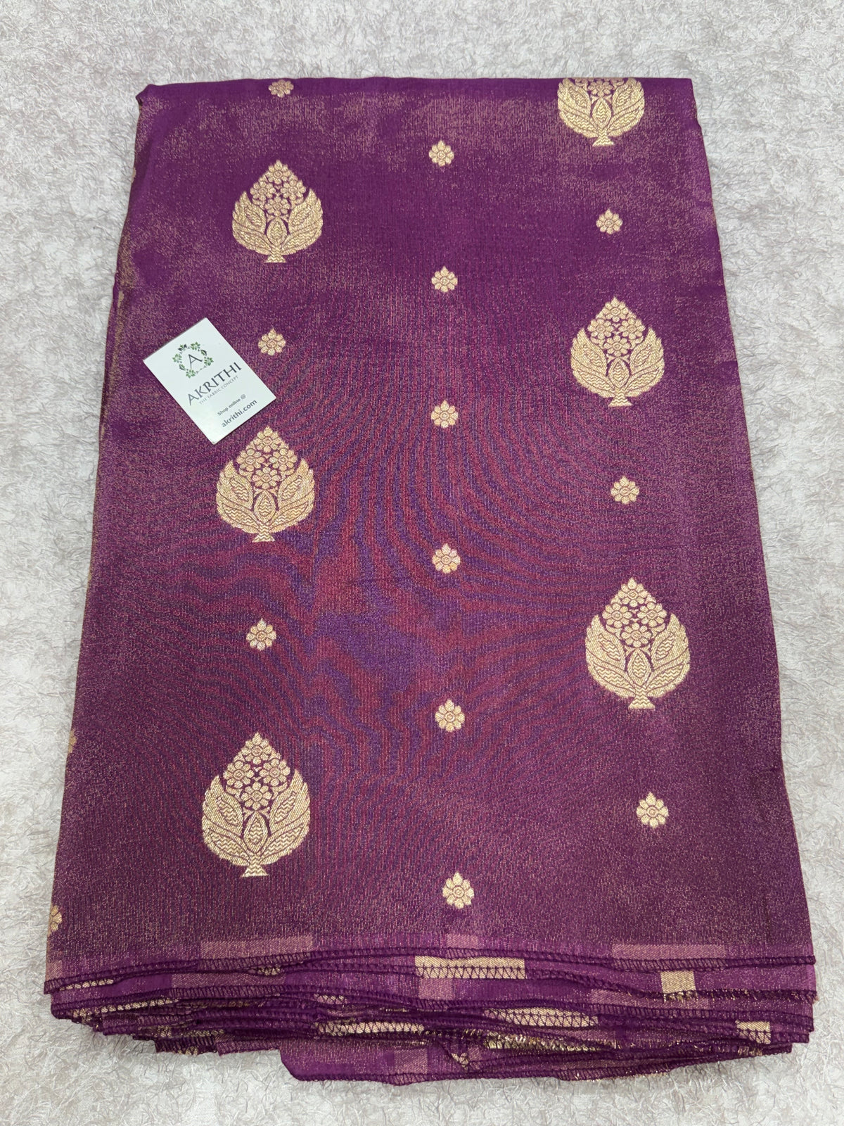 Pure tissue jacquard Butti fabric