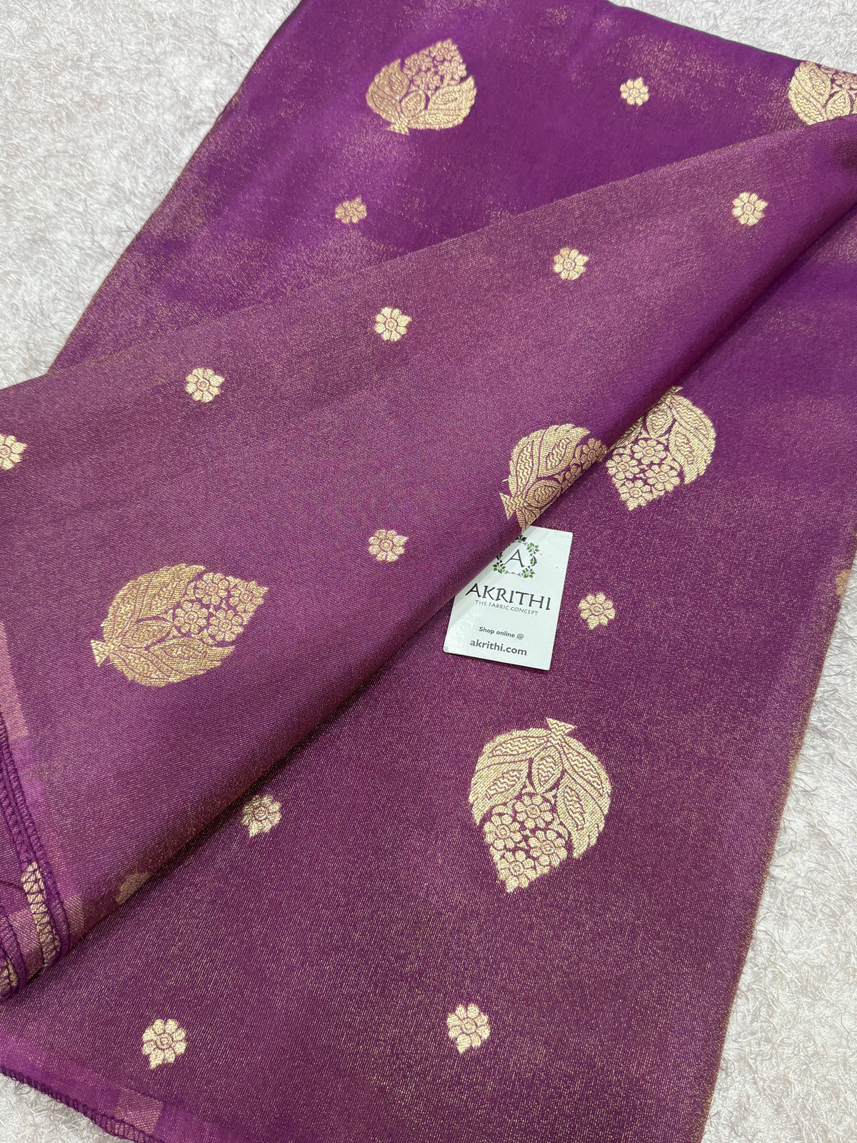 Pure tissue jacquard Butti fabric