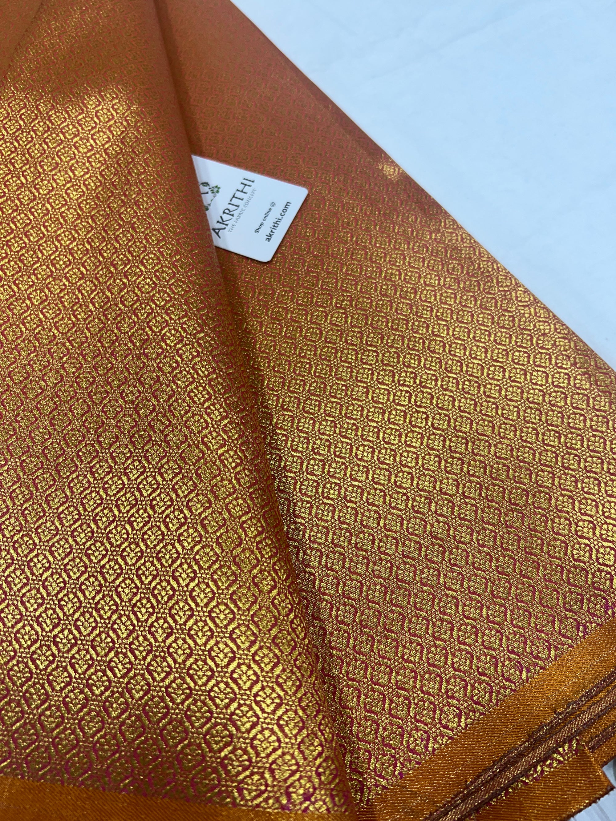 Pure Banarasi brocade fabric