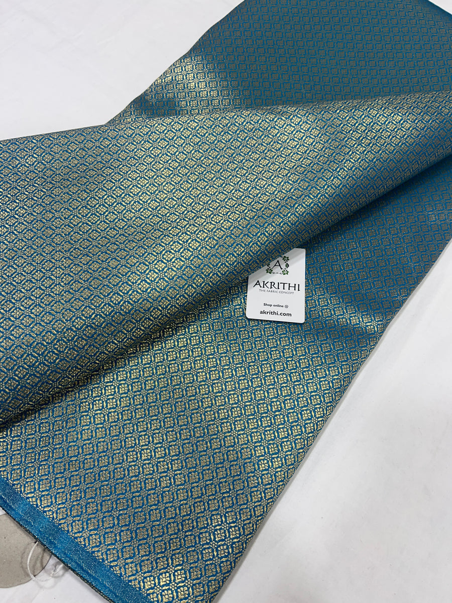 Pure Banarasi brocade fabric