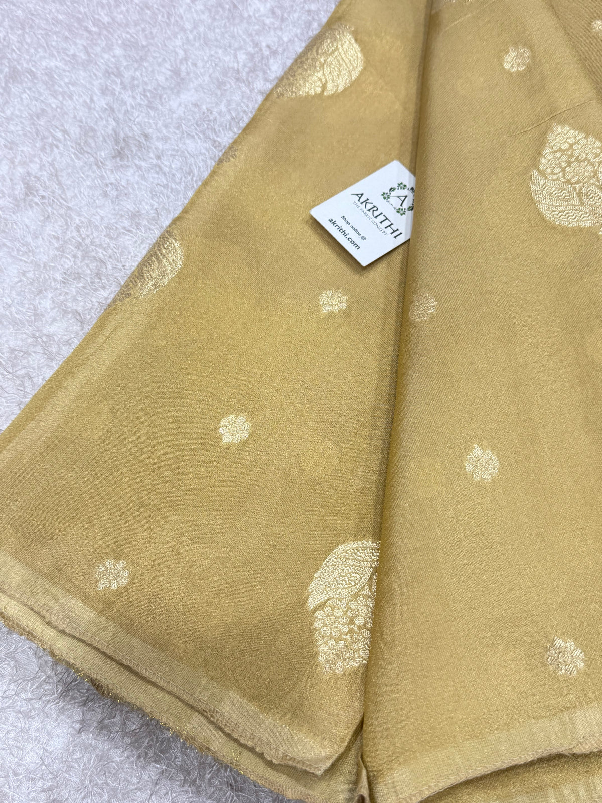 Pure tissue jacquard Butti fabric