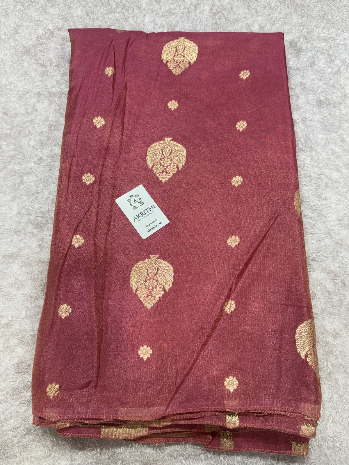 Pure tissue jacquard Butti fabric