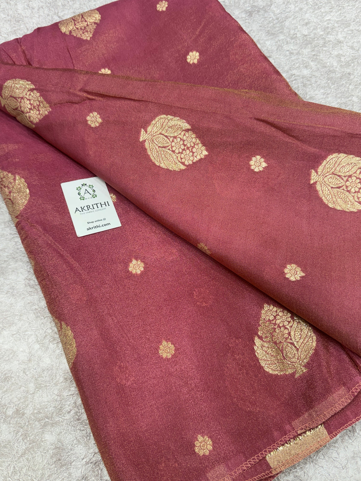 Pure tissue jacquard Butti fabric
