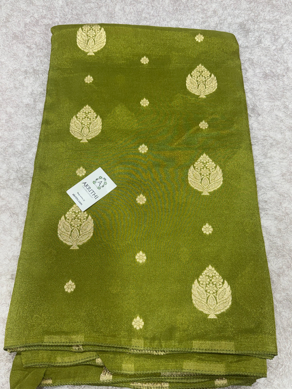 Pure tissue jacquard Butti fabric