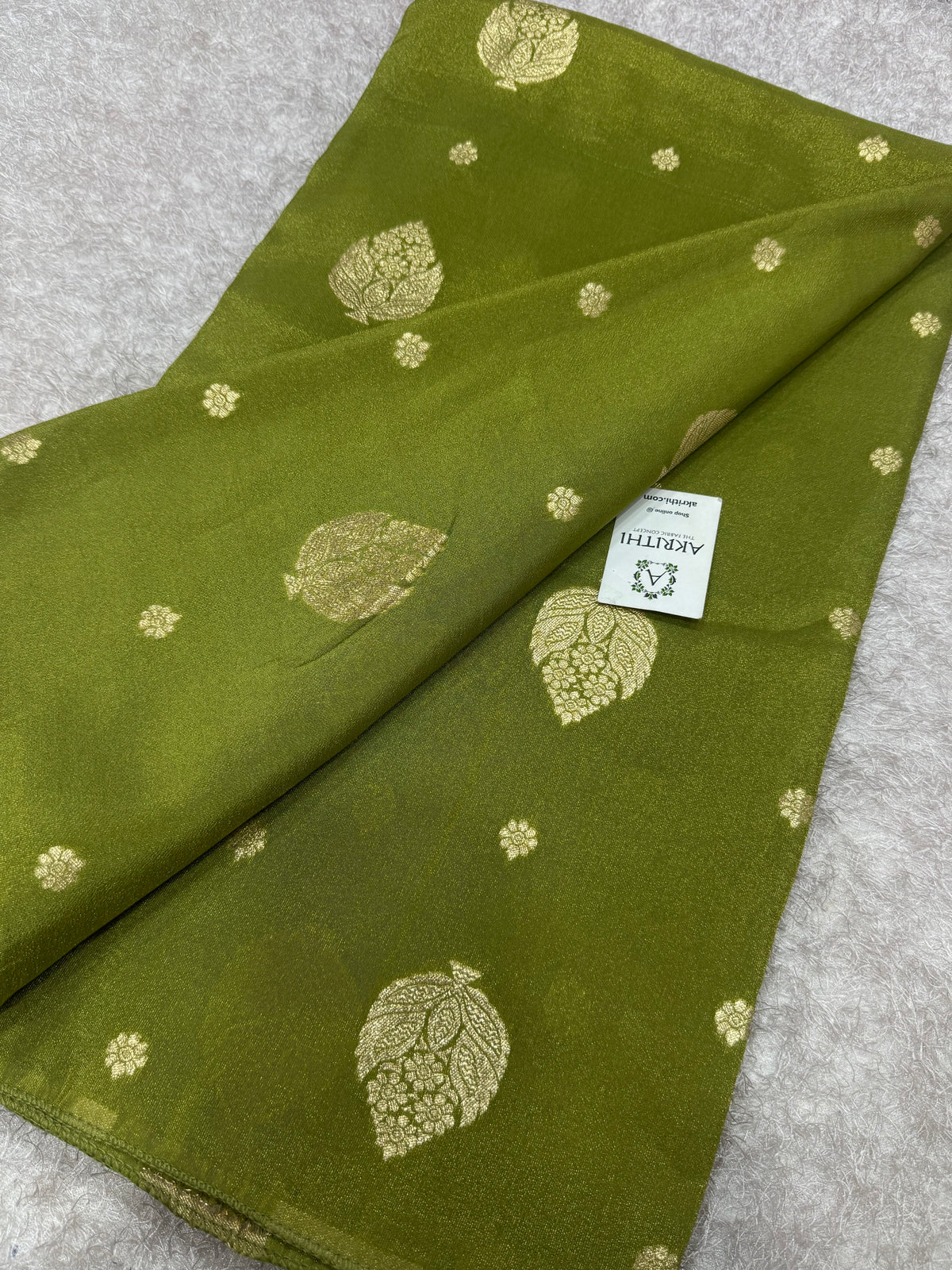 Pure tissue jacquard Butti fabric