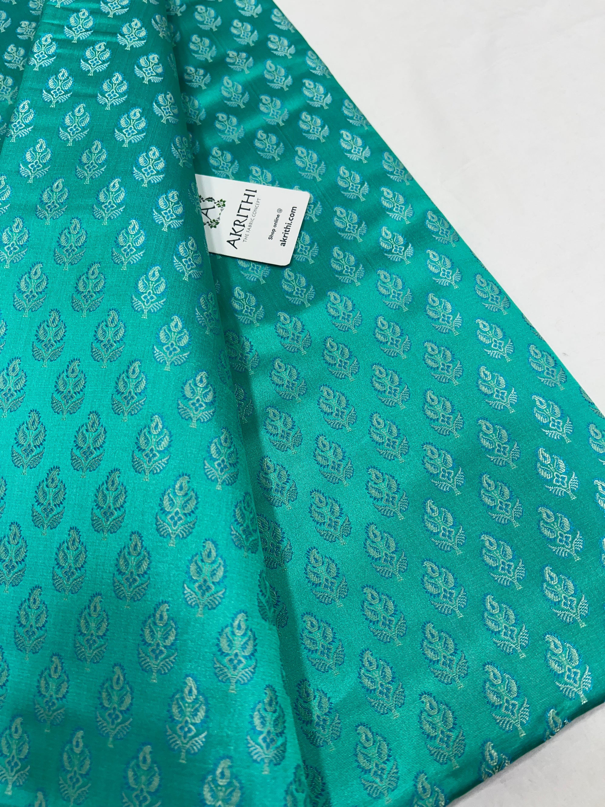 Pure Banarasi brocade fabric