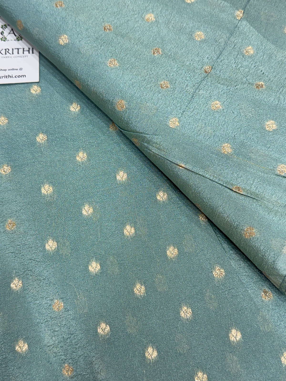 Pure tissue jacquard Butti fabric